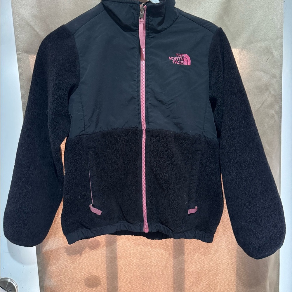 The North Face Black and Pink Jacket